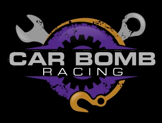 Carr Bomb Racing logo design by ElonStark