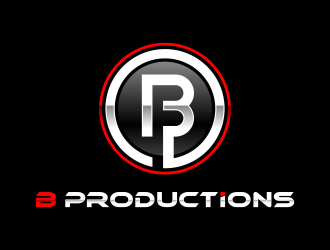B Productions logo design by BlessedArt
