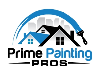 Prime Painting Pros logo design by logoguy