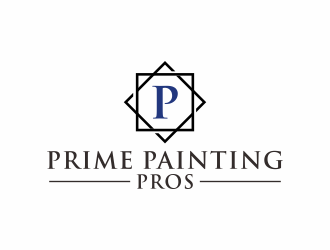 Prime Painting Pros logo design by checx