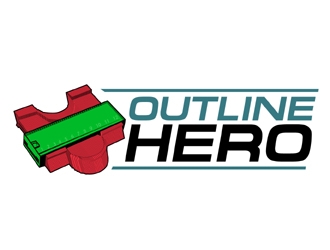 Outline Hero logo design by MAXR