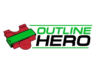 Outline Hero logo design by MAXR