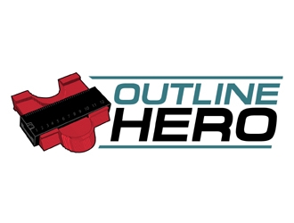 Outline Hero logo design by MAXR