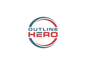 Outline Hero logo design by johana