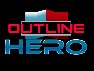 Outline Hero logo design by axel182