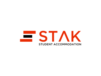 STAK Student Accommodation logo design by oke2angconcept