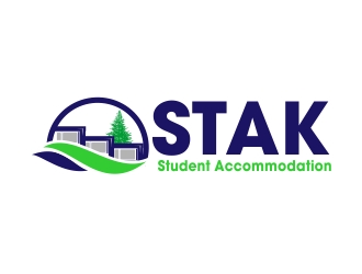 STAK Student Accommodation logo design by mckris