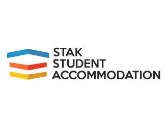 STAK Student Accommodation logo design by Suvendu