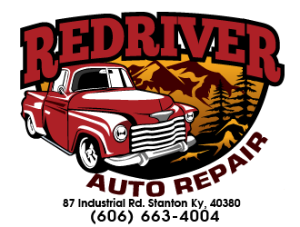 Red River Auto Repair logo design by THOR_