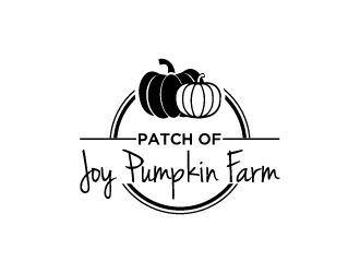 Patch of Joy Pumpkin Farm logo design by Creativeminds