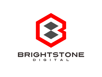 Brightstone Digital logo design by AisRafa