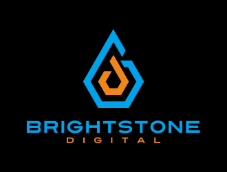 Brightstone Digital logo design by AisRafa