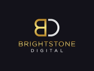 Brightstone Digital logo design by Janee