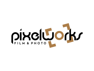 PixelWorks Film & Photo logo design by AisRafa