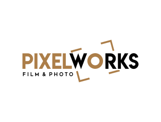 PixelWorks Film & Photo logo design by AisRafa