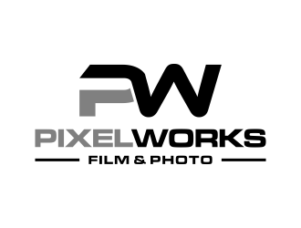 PixelWorks Film & Photo logo design by p0peye