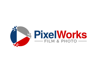 PixelWorks Film & Photo logo design by lexipej