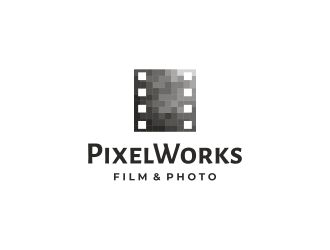 PixelWorks Film & Photo logo design by tembeleksinga
