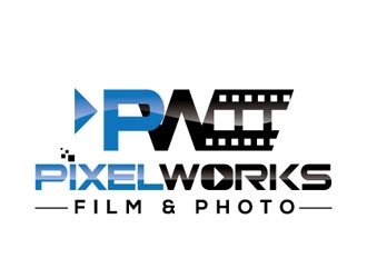 PixelWorks Film & Photo logo design by logoguy