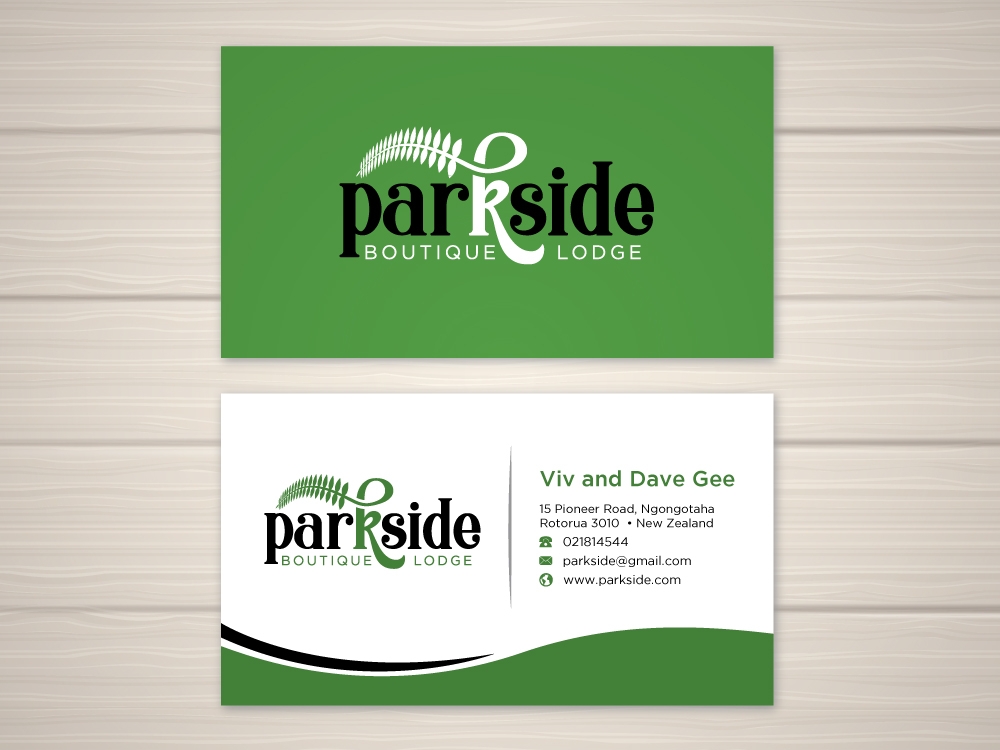 Parkside Boutique Lodge logo design by labo