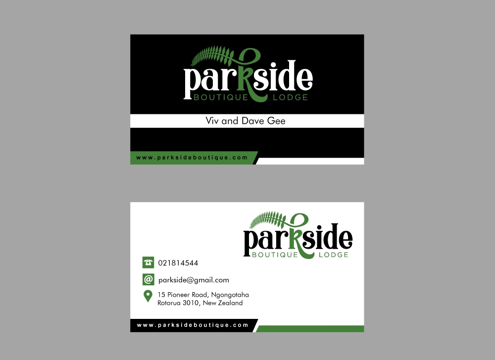 Parkside Boutique Lodge logo design by shravya