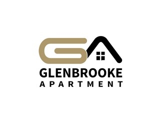 Glenbrooke Apartments logo design by bougalla005