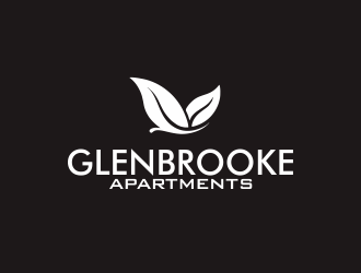 Glenbrooke Apartments logo design by YONK