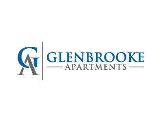 Glenbrooke Apartments logo design by pixalrahul