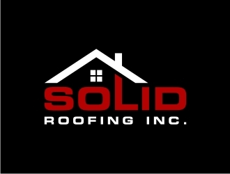 Solid Roofing Inc. logo design by GemahRipah