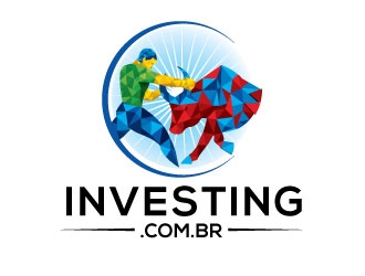 Investing.com.br logo design by invento
