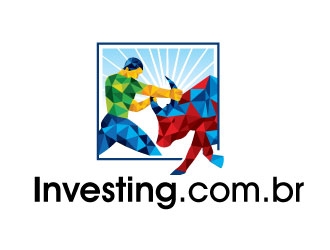 Investing.com.br logo design by invento