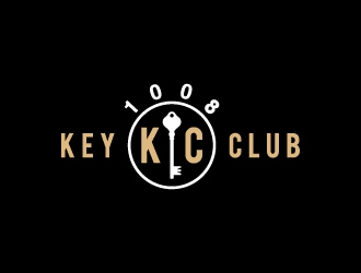 1008 Key Club (The Key Club) logo design by maserik