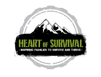 Heart of Survival logo design by usef44
