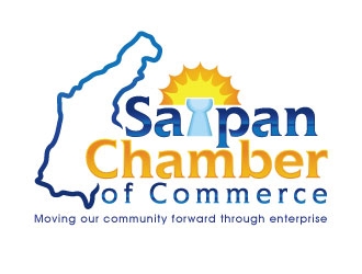 Saipan Chamber of Commerce logo design by invento
