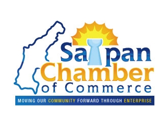 Saipan Chamber of Commerce logo design by invento