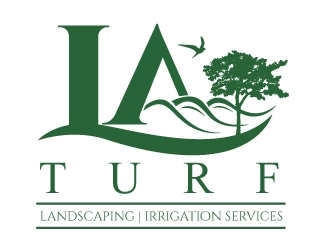 L A Turf logo design by Upoops