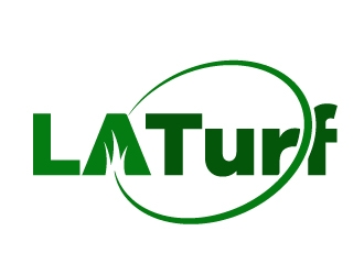 L A Turf logo design by Andrei P