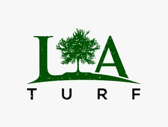 L A Turf logo design by citradesign