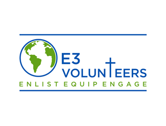 E3 Volunteers logo design by KQ5