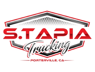 Sebastian Tapia Trucking logo design by MAXR