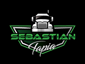 Sebastian Tapia Trucking logo design by zakdesign700