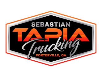 Sebastian Tapia Trucking logo design by LogOExperT