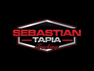 Sebastian Tapia Trucking logo design by fajarriza12