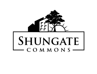 Shungate Commons logo design by BeDesign