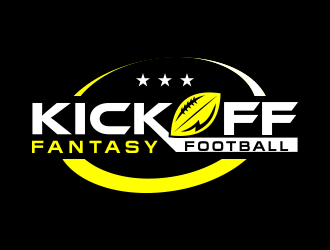 Kick Off Fantasy Football logo design by Hidayat