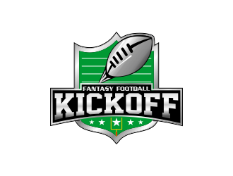 Kick Off Fantasy Football logo design by Dhieko