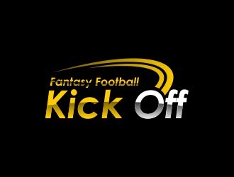 Kick Off Fantasy Football logo design by mudhofar808