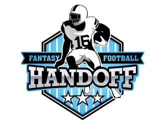 Kick Off Fantasy Football logo design by DreamLogoDesign