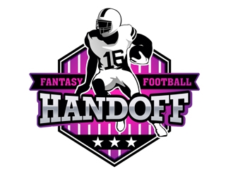 Kick Off Fantasy Football logo design by DreamLogoDesign