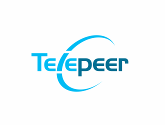 Telepeer logo design by serprimero